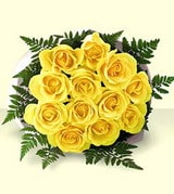Ankara Balgat �i�ek�i yolla d�kkan�m�zdan 11 adet saf sar� g�l buketi