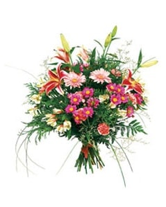 Ankara Balgat ostim �i�ek sipari�i firma �r�n�m�z kar���k gerbera k�r mevsim �i�ek buketi